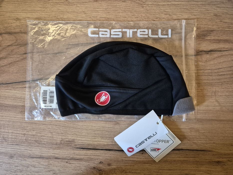 Czapka Castelli Estremo Windstopper - Nowa