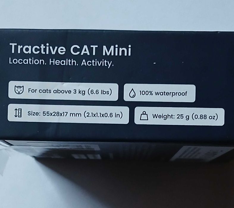 Lokalizator GPS dla kotów Tractive GPS CAT Mini*nowy fabrycznie