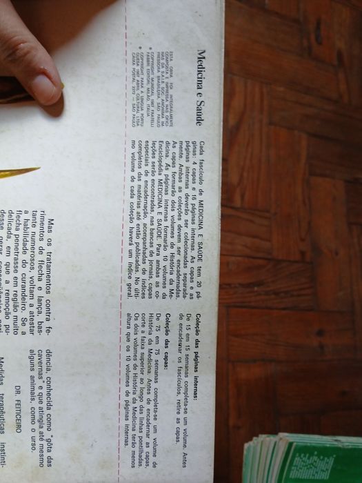 Enciclopédia semanal da Familia - Medicina e Saúde