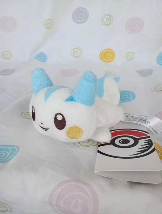 Pokémon peluche do pokémon Pachirisu do pokémon center - Kuttari / comfy cuddlers