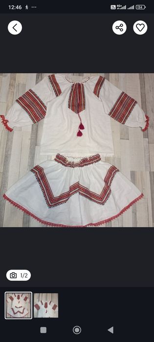 Чудові костюм  для дівчинки,вишиванкадля школи