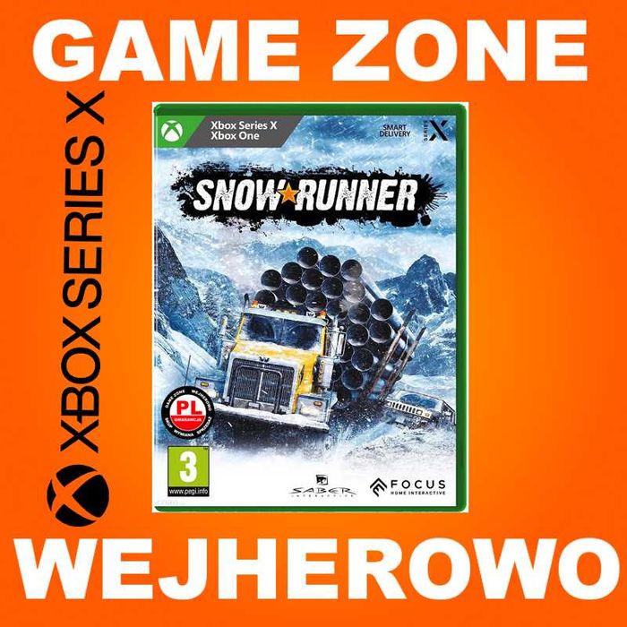 Snow Runner Xbox One + S + X + Series X = PŁYTA PL ZAFOLIOWANA UNIKAT
