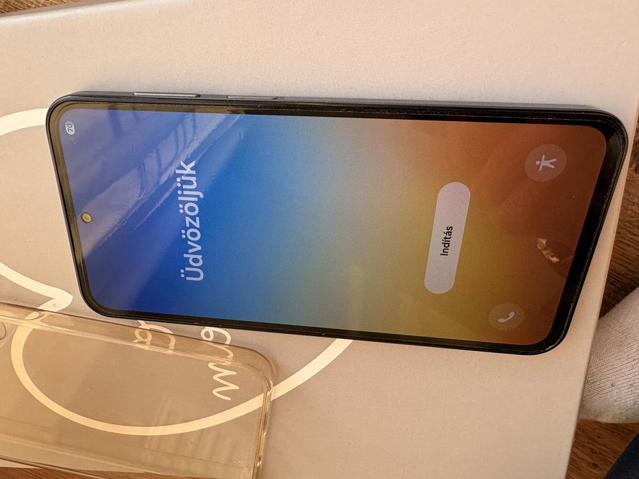 Telefon samsung galaxy M 35 5G 128 gb szary gratis case