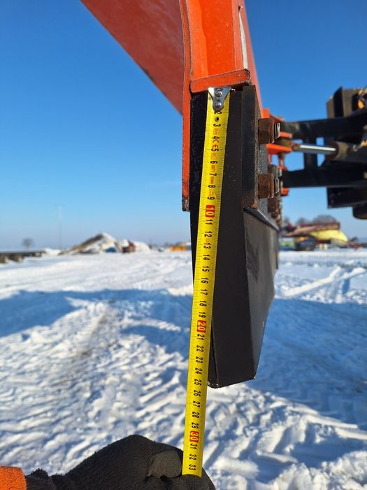 Pług do śniegu prosty 3 m ( 300 cm)  Metal Technik Mocowanie JCB