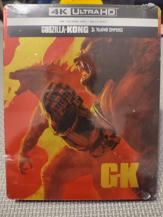 Godzilla i Kong nowe imperium 4K Ultra HD blu-ray Steelbook Pl