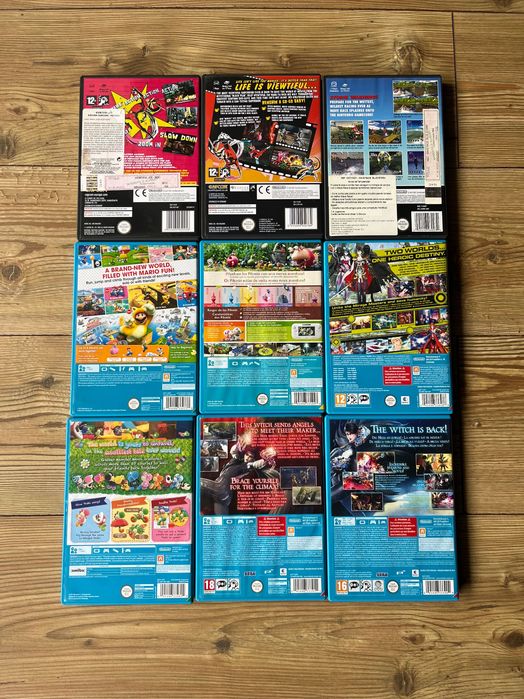 Jogos Gamecube e Wii U Completos