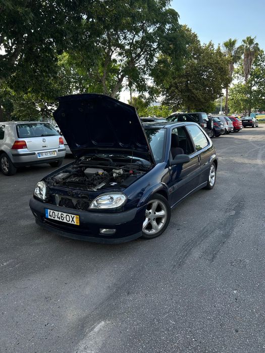 Citroën Saxo VTS | Bloco 1.6 8v + Cabeça 1.3 | 114 cv 151 Nm | Trackday