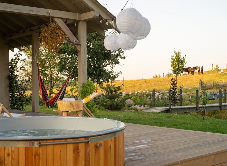 Domek nad jeziorem, Kaszuby, konie, mini SPA na wyłączność