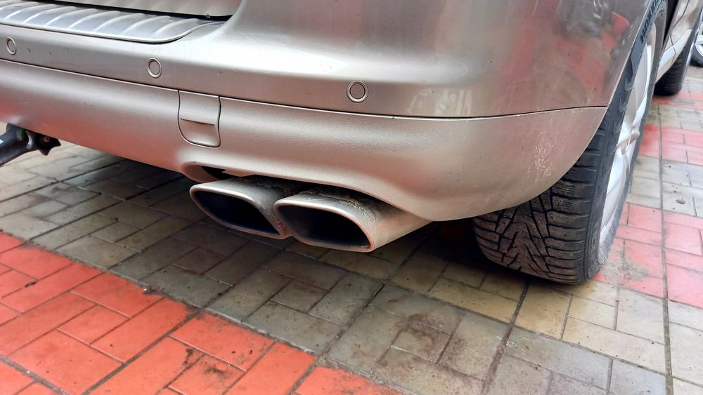 Насадки выхлопа Порше Кайен Туарег Ауди Q-7 глушитель