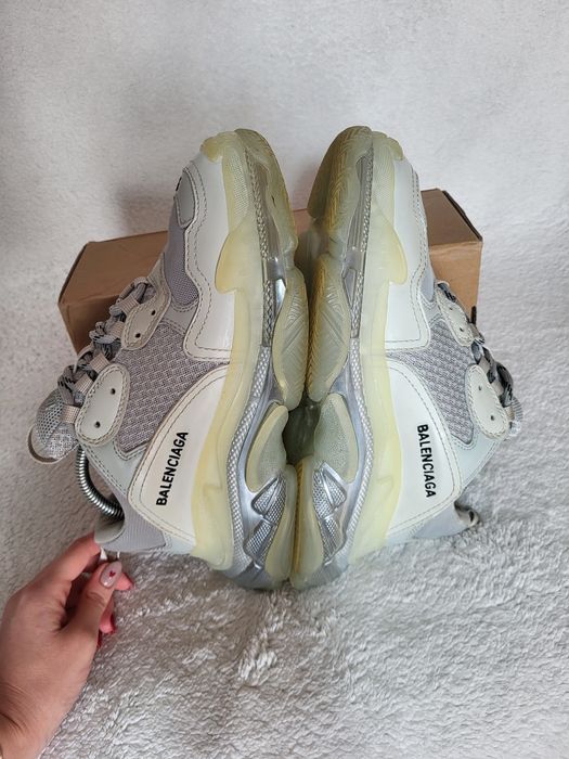 Adidasy Balenciaga Triple S clear