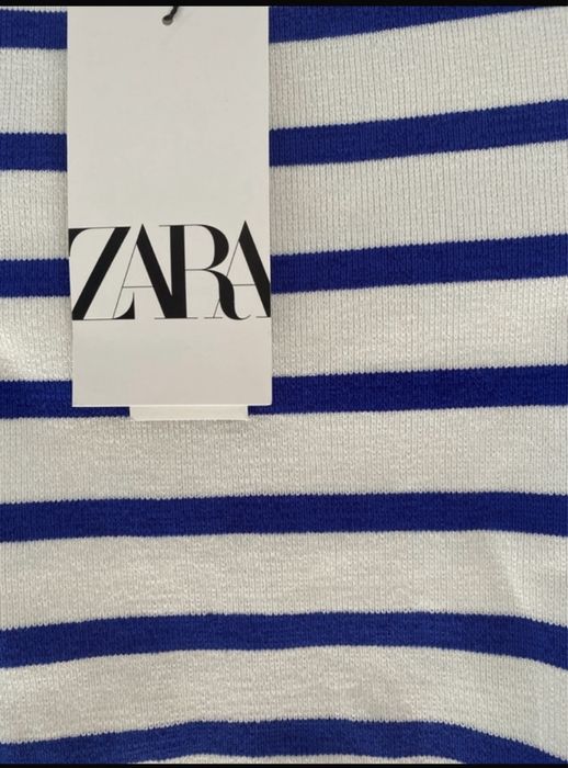 T-shirt de malha Zara …..