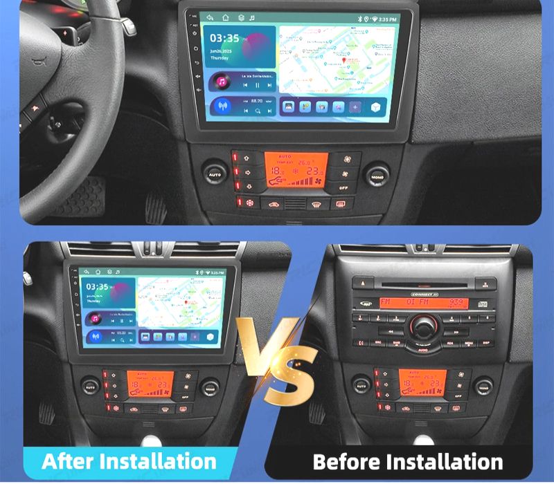 RÁDIO GPS ANDROID 13 FIAT STILO 01-08