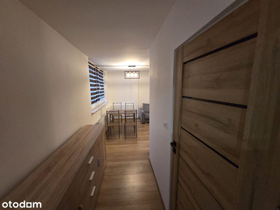 Urządzone mieszkanie parter blisko centrum