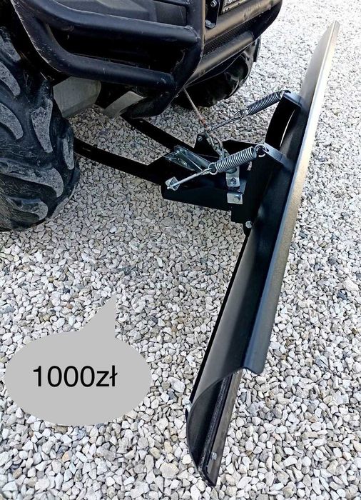 obracany pług do śniegu 360 stopni/ pług do quada szybki montaż