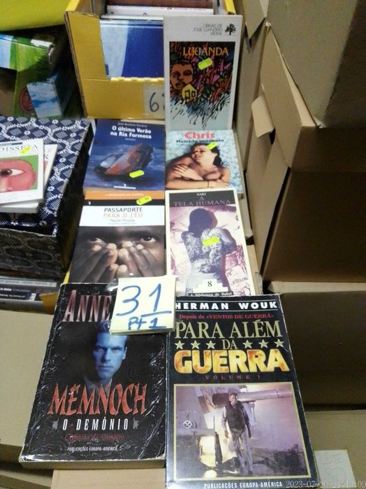 LOTE 31 - Livros Diversos - VENDIDOS EM SEPARADO  - Vários Preços