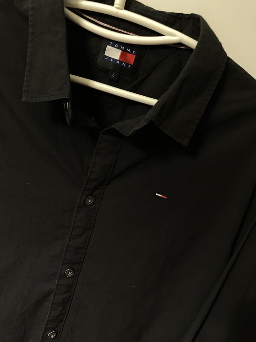 Tommy Hilfiger koszula męska czarna