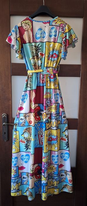 Sukienka letnia maxi r 40-42
