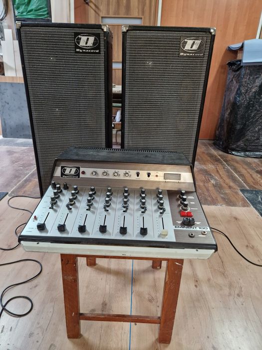 Zestaw Dynacord kolumny + powermikser