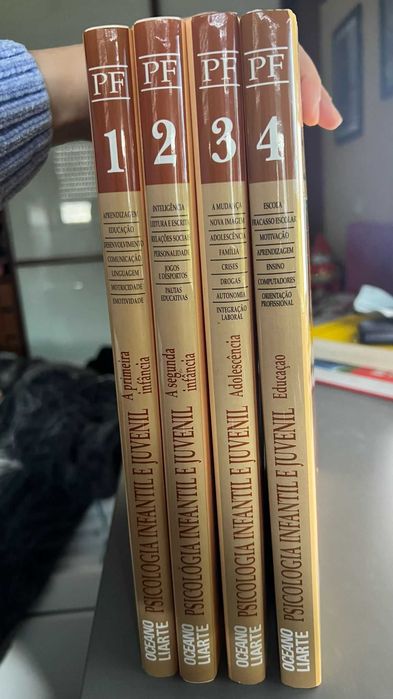 Coleção Programa formação Educadores, Oceano-Liarte - 1997 (20€ os 4)