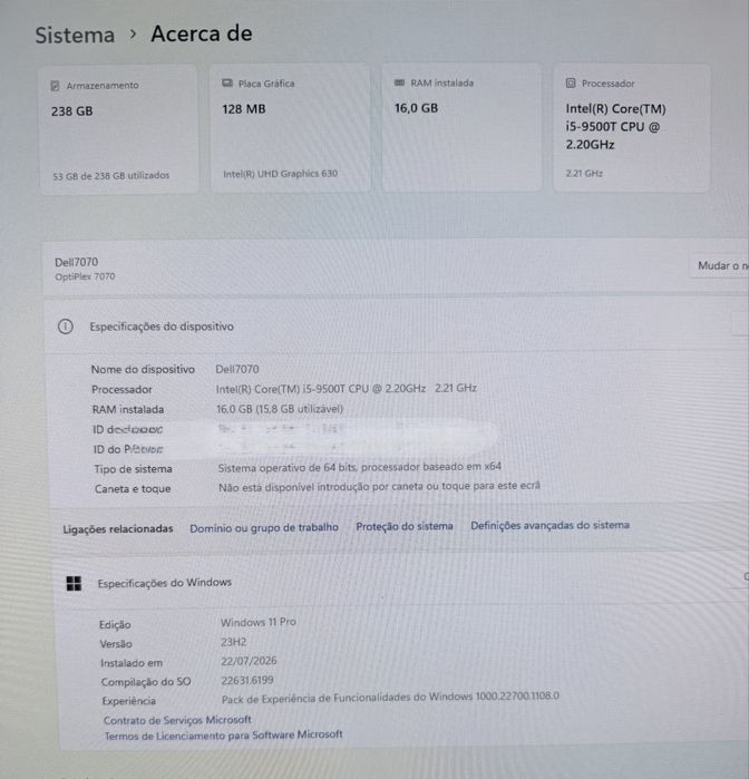 DELL OptiPlex 7070 Micro