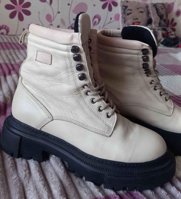 Ботинки  кожанные димисизонные,