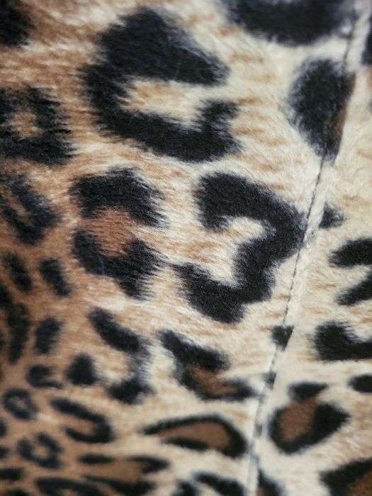 Спідниця мехова леопард