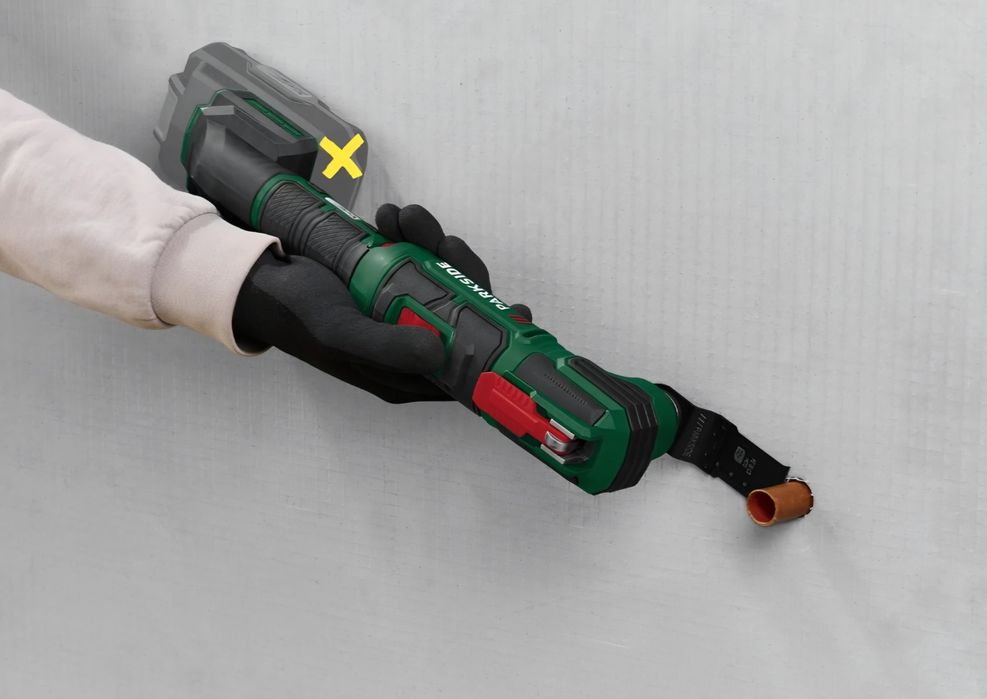 Akumulatorowe narzędzie wielofunkcyjne multitool Parkside PAMFW 20 LI C3