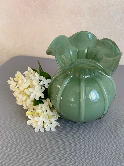 Скляні вази Adele.Колір Жовтий,Зелений,Лаванда,Рожевий.Вазы стекляные.