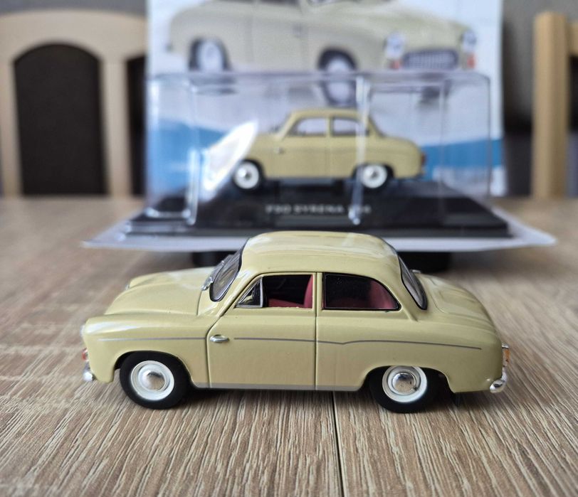 Legendy FSO Syrena 104 - nowy, gazetka 1:43