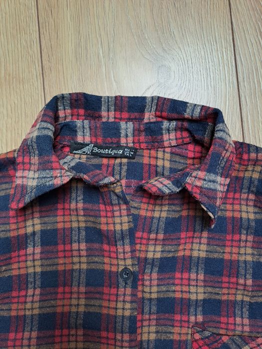 Damska koszula w krate