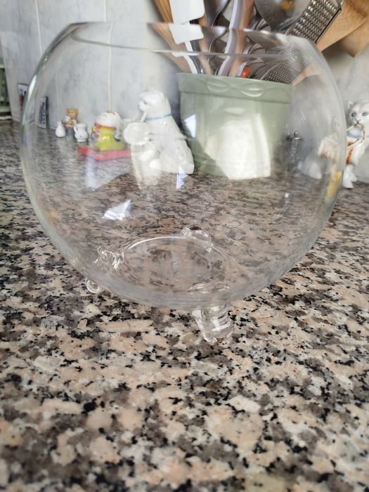 Pote vaso aquário vidro