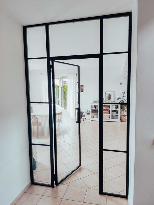 Drzwi loftowe industrialne ścianki loft