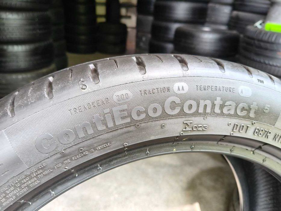 Continental Conti Eco Contact 5 225/45r17 94V Extra Load 2шт, 6,7мм, ЛЕТО. Привезены из Германии