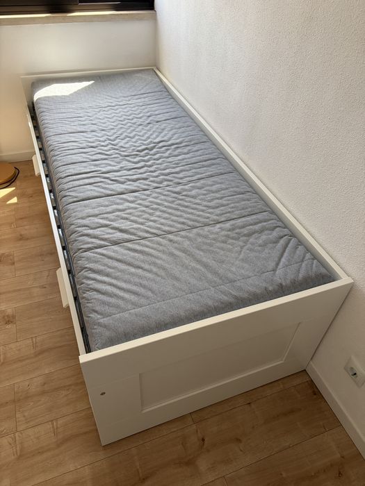 Vendo cama solteiro extensível casal
