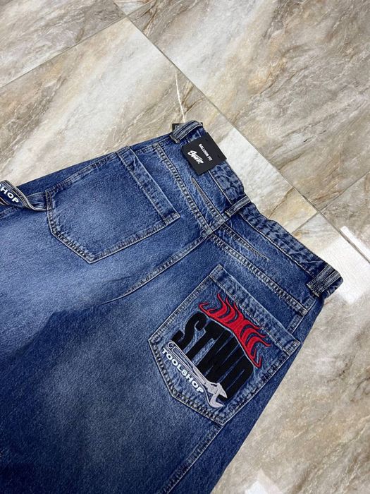 Нові широкі реп джинси BAGGY rap jeans широкие джинсы fubu ecko jaded