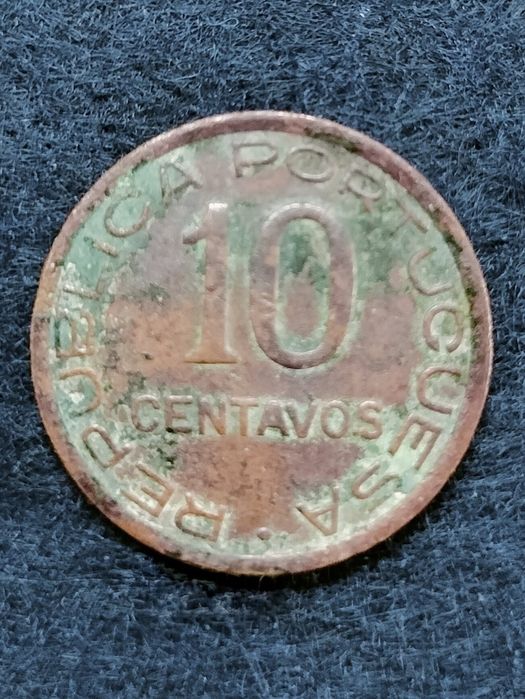10 Centavos 1942 - Colónia de Moçambique (Autêntica)