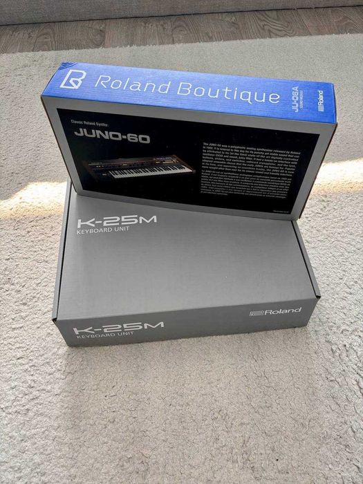 Зеконом 33%! Як нові Синт Roland Juno JU-06A + клава Roland K25-M Keyboard + чохол