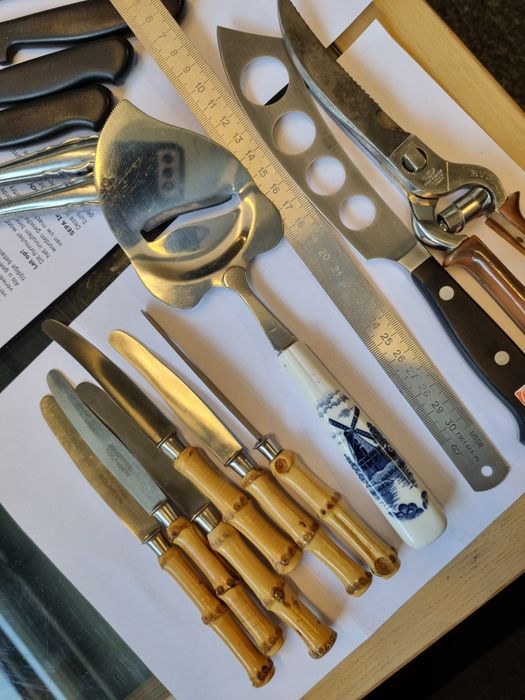 Ножи Solingen Германия. Бамбук.