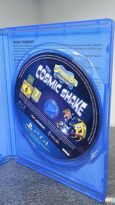 Spongebob Squarepants The Cosmic Shake PS4 PS5 PlayStation 4 5  Sponge Bob Square Pants