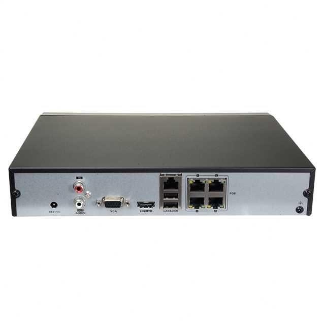 GRAVADOR NVR IP 4CANAIS POE 1HDD HIKVISION (Novo)
