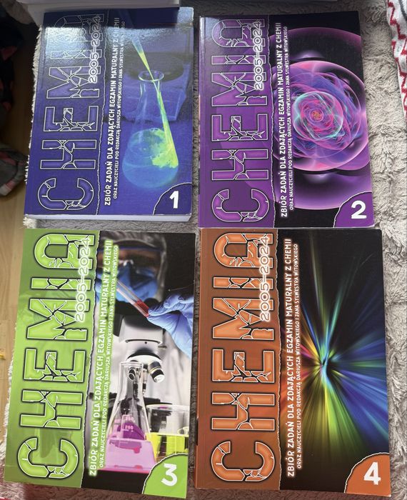 Zbiory zadań części 1-4 WITOWSKI CHEMIA
