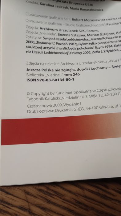 Święta Urszula Ledóchowska.