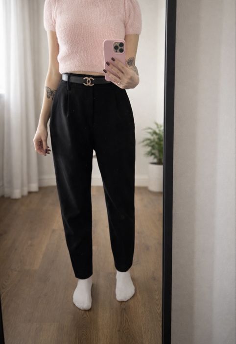 Eleganckie proste spodnie S Zara