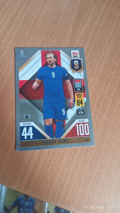 Karta match attax Harry Kane road to UEFA  nations league