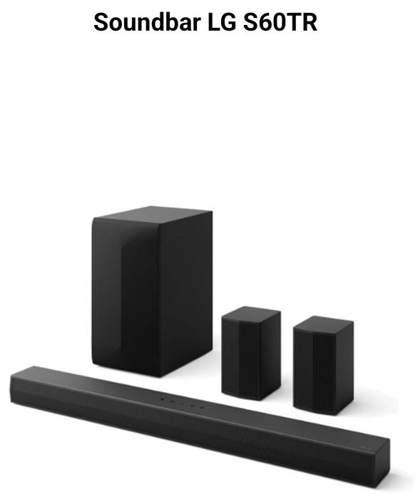 Soundbar 5.1 LG S60TR  como nova