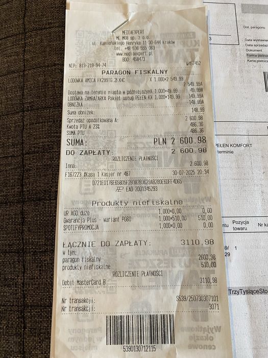 Lodówka Amica No Frost 181cm Czarna