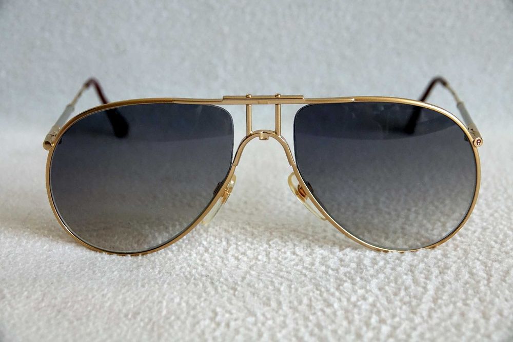 Etienne Aigner EA3 Gold Pilot_ Okulary przeciwsłoneczne