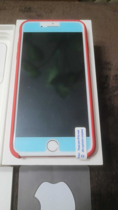 Iphone 7 plus  oryginalny nowy folia, kolor rose gold 128Gb ,słuchawki