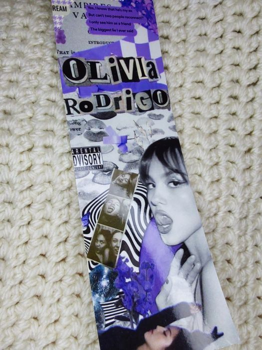 Olivia Rodrigo bookmark
