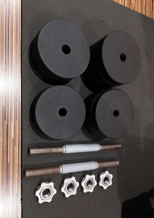 Домашний спорткомплекс / штанга, гантели, лавка / 180 кг